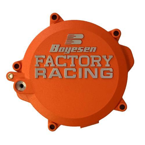 CLUTCH COVER 18-21 TC SX 85, BOYESEN CC-46AO, ORANGE