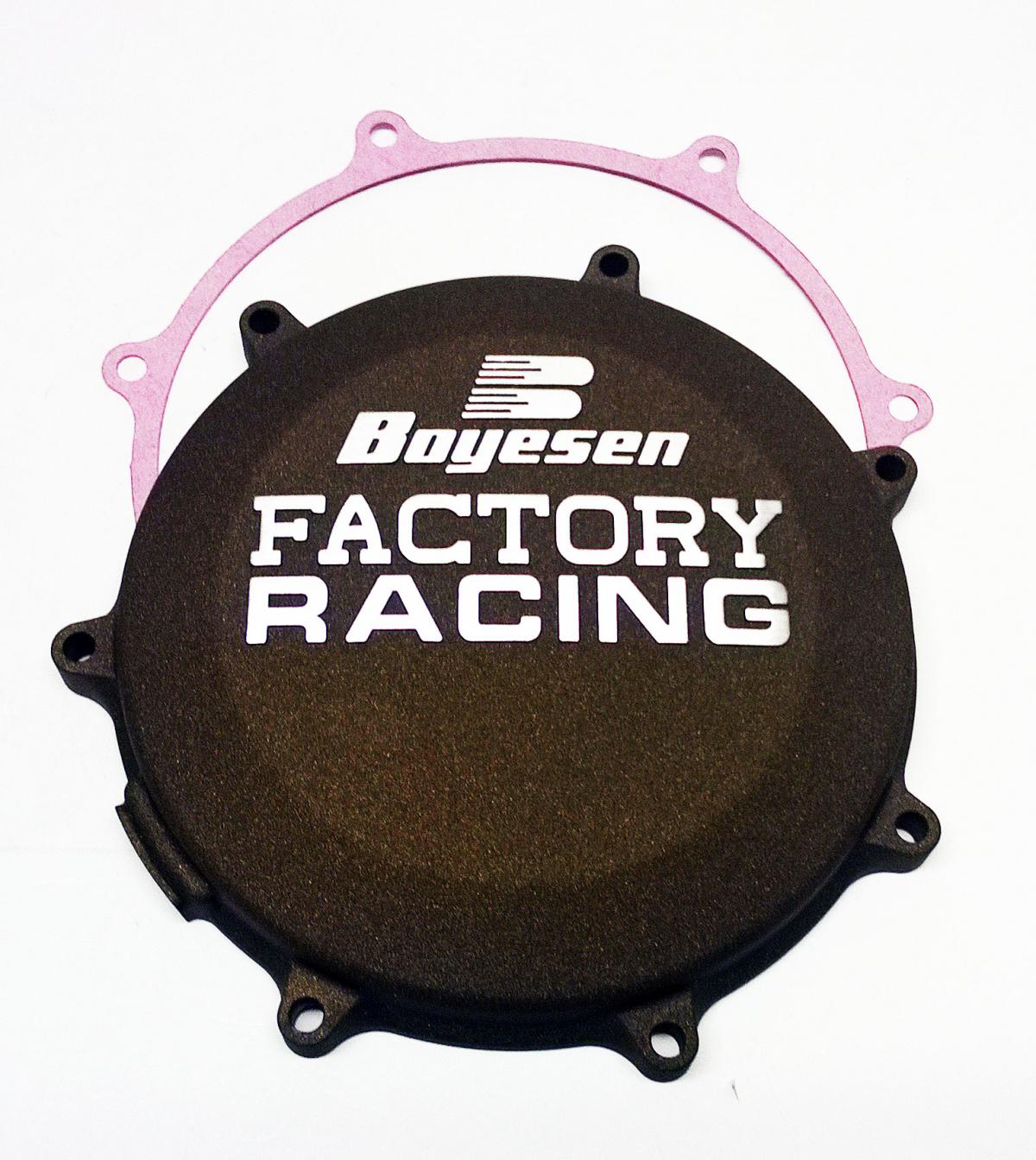 CLUTCH COVER 19-20 KX450F, BOYESEN CC-18CM, MAGNESIUM 14032-0650