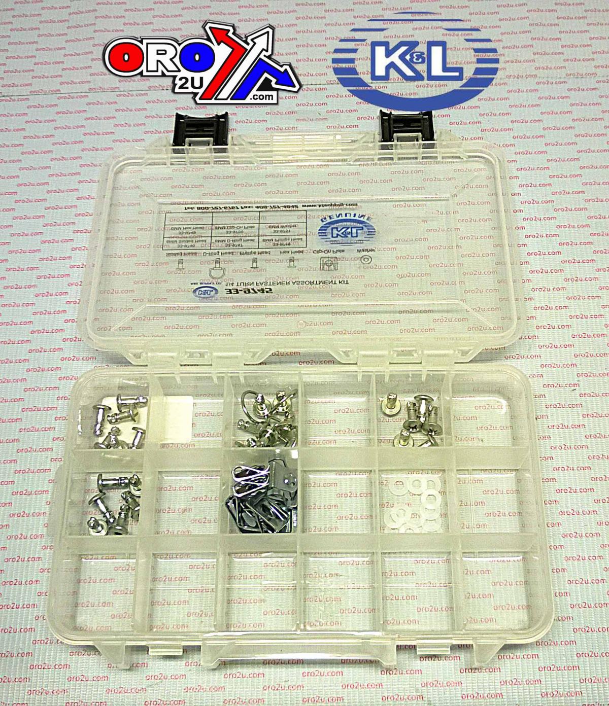 1/4 TURN FASTENERS KIT, QUICK RELEASE, 33-9745, TOOLS ROAD, Dzuz Fastener