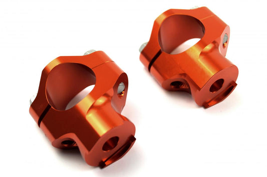 28.6 BAR MOUNTS KTM HUSQ, FIR ORANGE ASBRK-26, 59401038000 59401039042