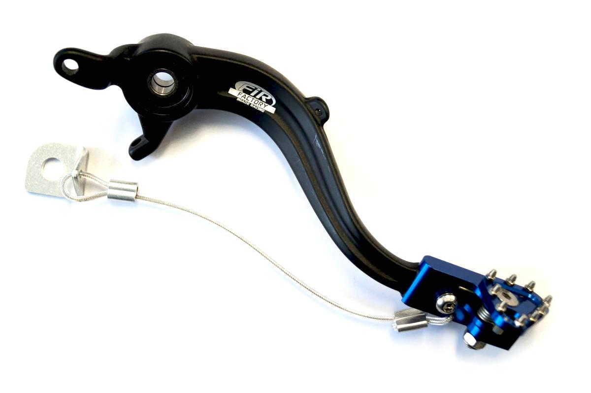REAR BRAKE PEDAL BK/BL, SHERCO SE-F250/300 12-20, 450 15-20. 500 19-20
