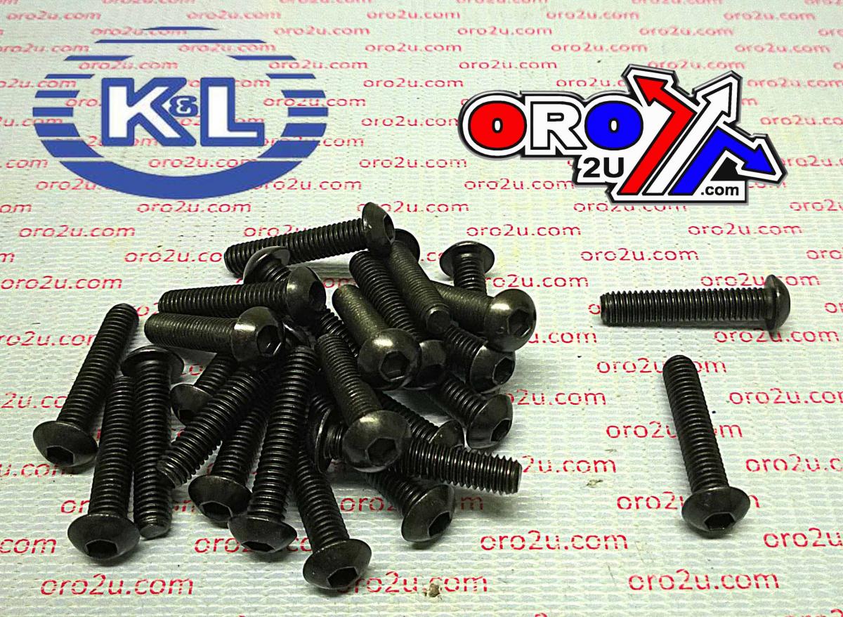 BUTTON HEAD ALLEN SCREW 6x30 ZX, SMALL 6 x 30mm 33-8326, ROAD TOOLS