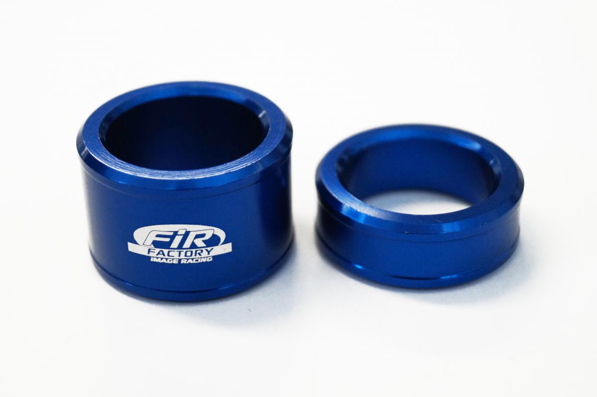 WHEEL SPACER KIT FRONT WR/YZF 15-23, FIR ASWS-18 BLUE, 1SL-25186-00 1SL-25183-00