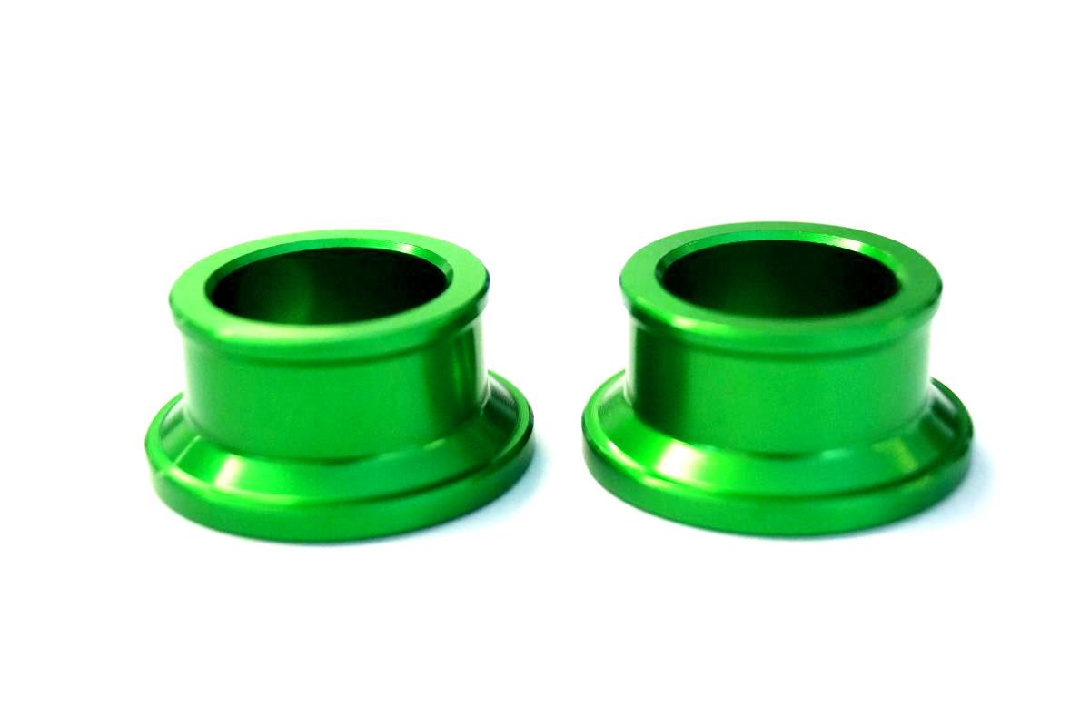 WHEEL SPACER KIT REAR KX80/85 98-22, KX100 98-21 FIR ASWS-209 GREEN, 92143-1938
