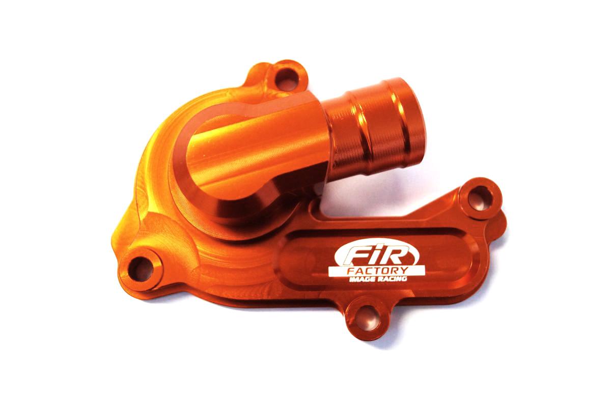 WATER PUMP COVER 16-19 SX-F 250 KTM, FIR ASWPC-02, BILLET ALLOY ORANGE, 79235052