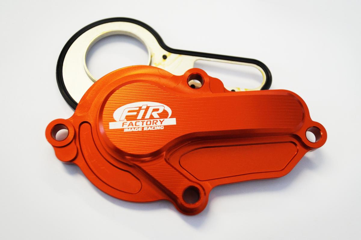 WATER PUMP COVER 18-20 KTM 85 SX, FIR ASWPC-04, BILLET ALLOY ORANGE, 47235052000