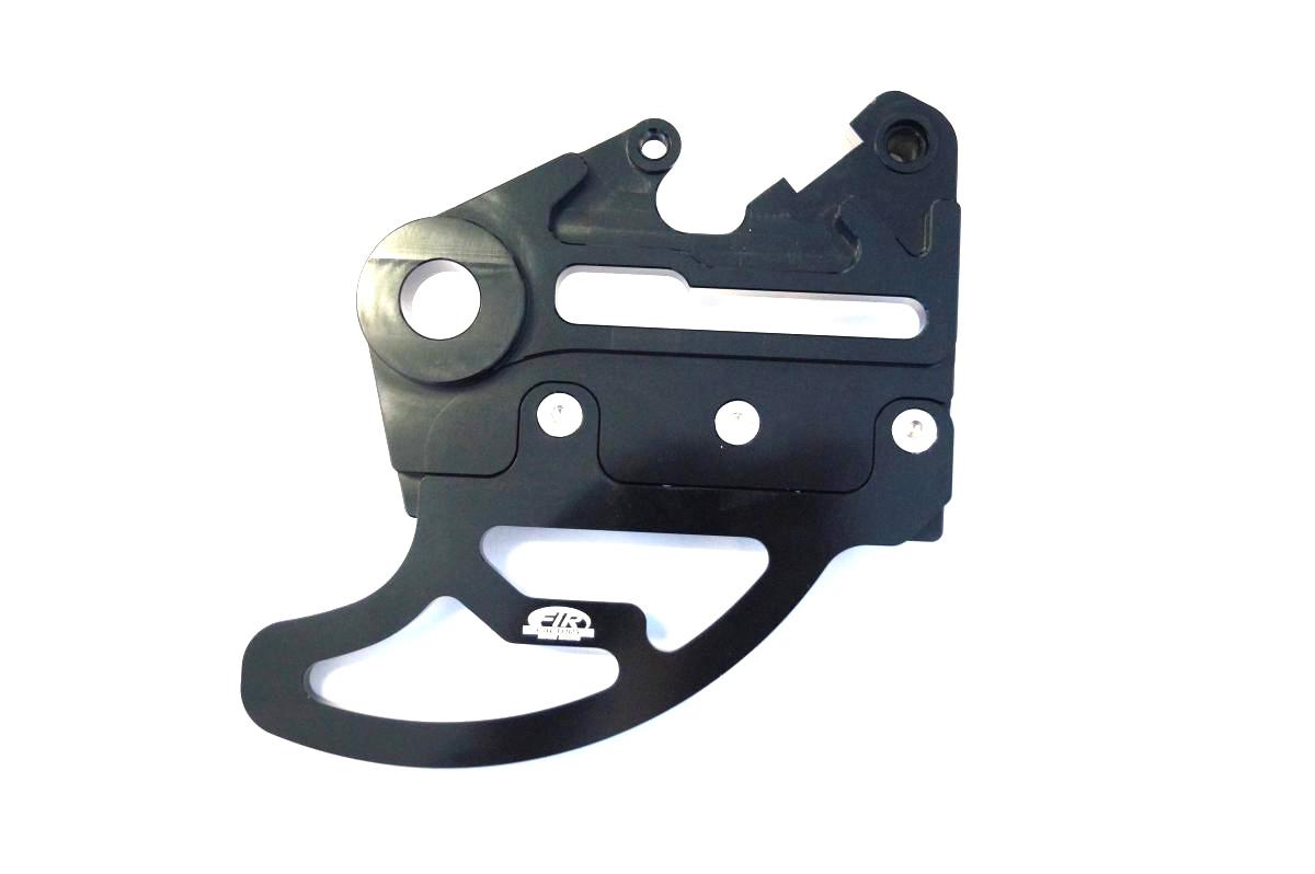 FIR BLACK REAR DISC GUARD W/CALIPER MOUNT KTM/HUSQVARNA ENDURO 17-21