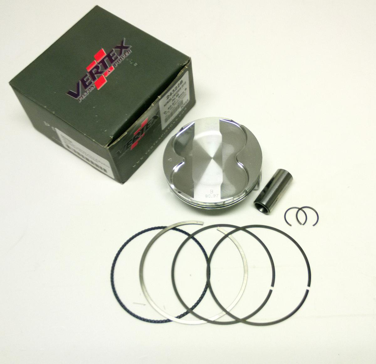 PISTON KIT VERTEX 24322B 81.0 B HONDA CRF 250 R/RX 18-22, OS+3:00 COMPR 13,9:1