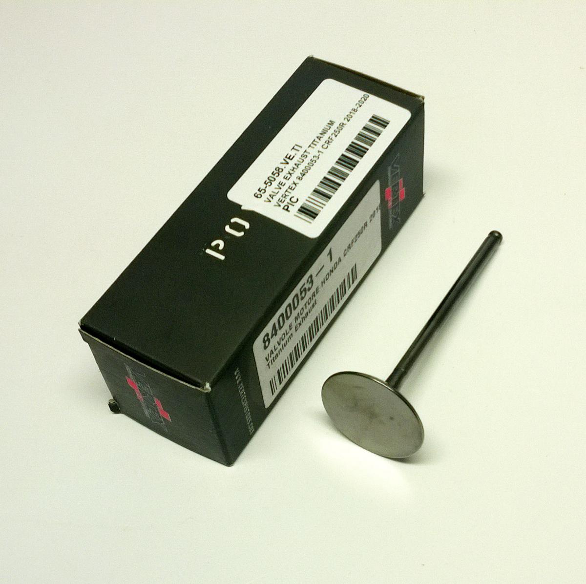 VERTEX TITANIUM EXHAUST VALVE HONDA CRF250R 2018-2023, CRF250RX 2019-2021