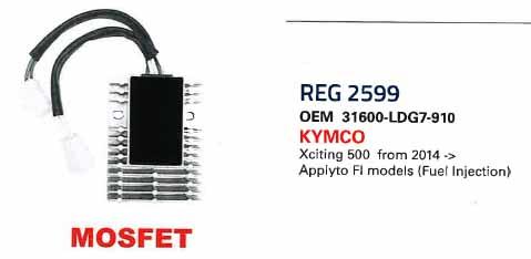 REGULATORS RECTIFIER KYMCO Xciting 500, applyto FL (Fi MODELS)