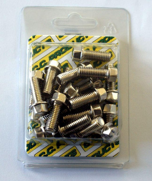 BOLTS M8 x 20mm FLANGED