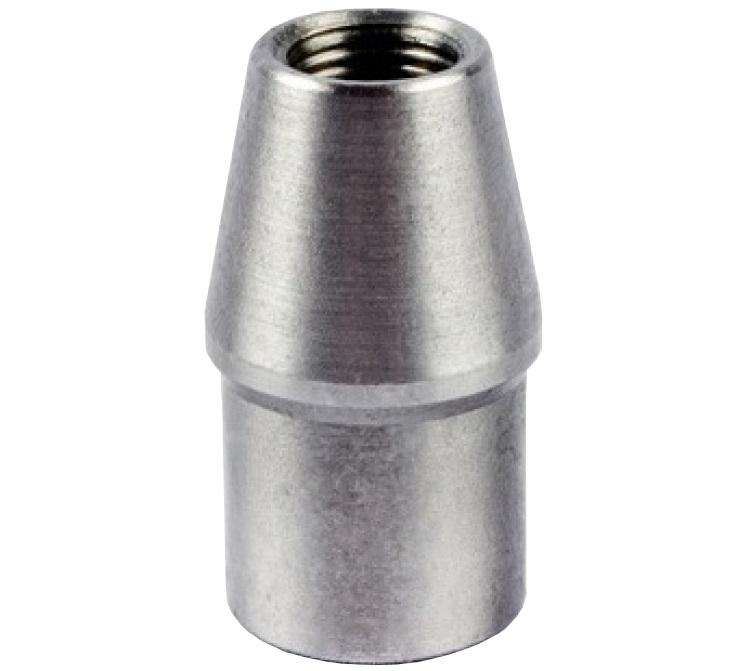 THREADED STEEL BUNG, FEMALE M12x1.25 LH, WELDABLE
