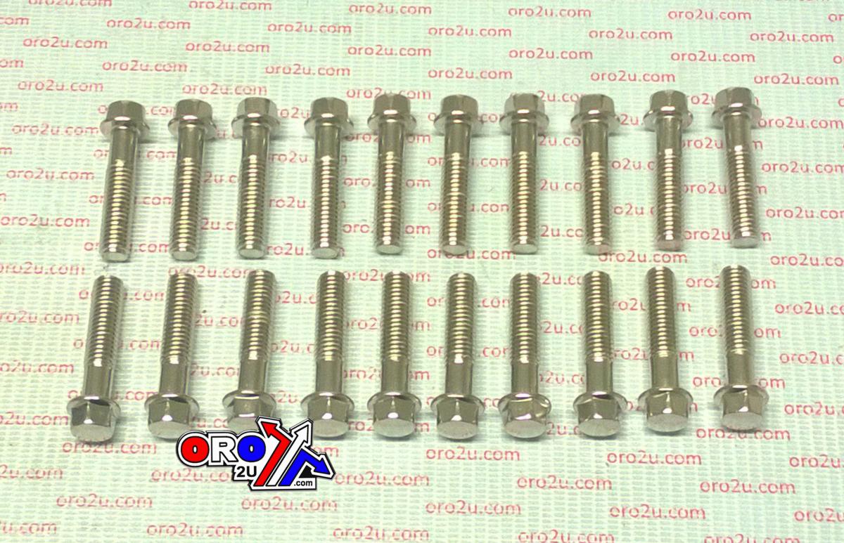 BOLTS M8 x 35mm FLANGED