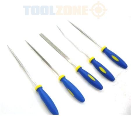 5PC PORTING / WARDING FILE SET, QUALITY BEARING STEEL / 85mm, KDPWW096