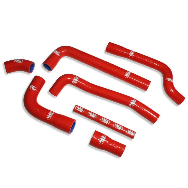SAMCO HOSE KIT GASGAS EC/XC 250-300 18-20 OEM STYLE, 7 PIECE KIT, RED, GAS-8 RD