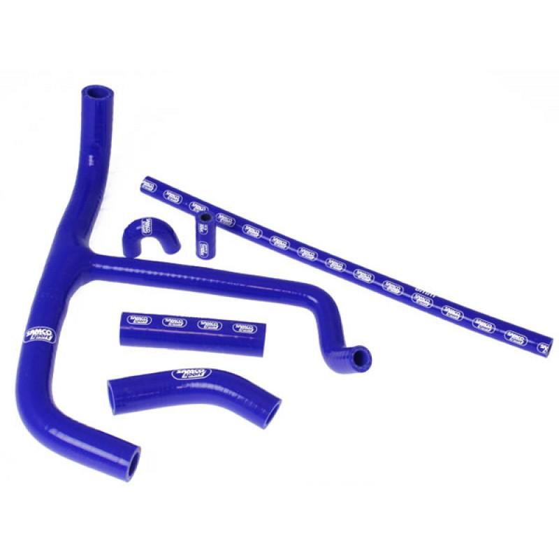 SAMCO HOSE KIT HUSABERG FE/FS450-650 04-08, 6 PIECE KIT, BLUE, HUB-1
