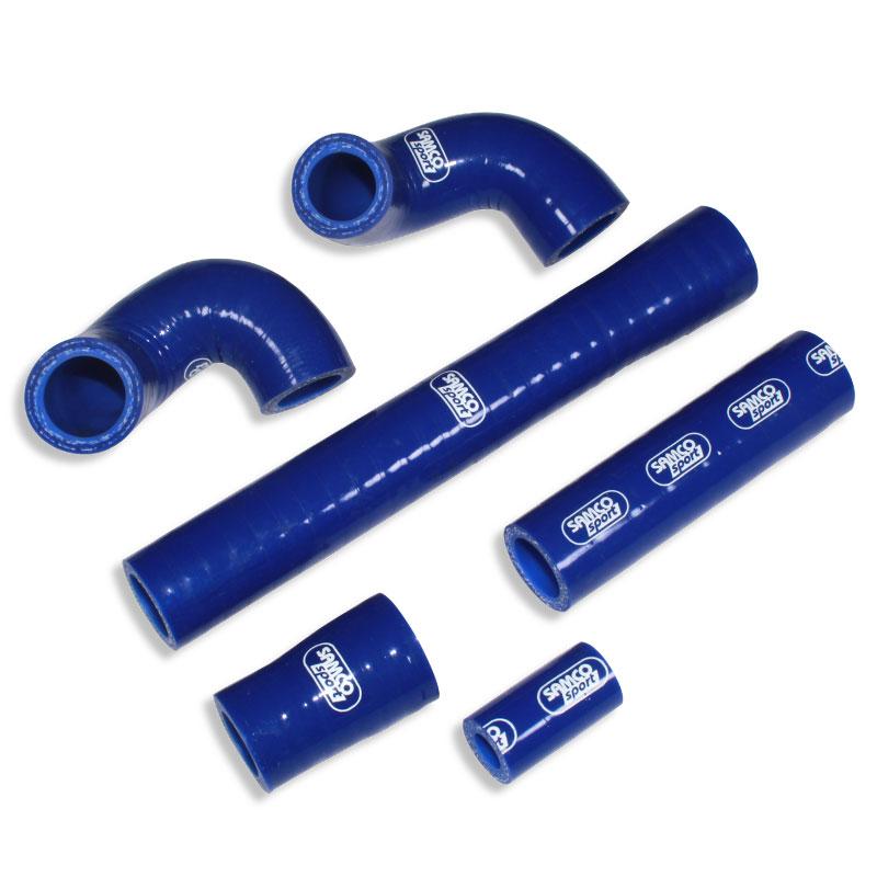 SAMCO HOSE KIT HUSQVARNA TC85 18-20 OEM DESIGN, 6 PIECE KIT, BLUE, HUS-46/KTM-98