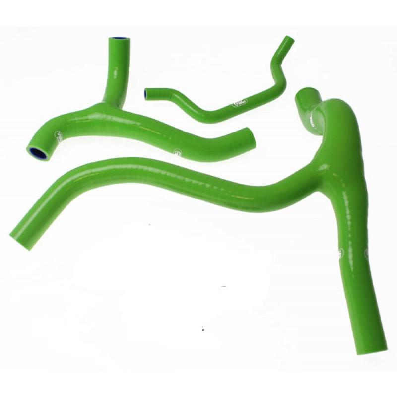 SAMCO HOSE KIT KAWASAKI KX250F 2012-2015 Y DESIGN, 3 PIECE KIT, GREEN, KAW-50 GN
