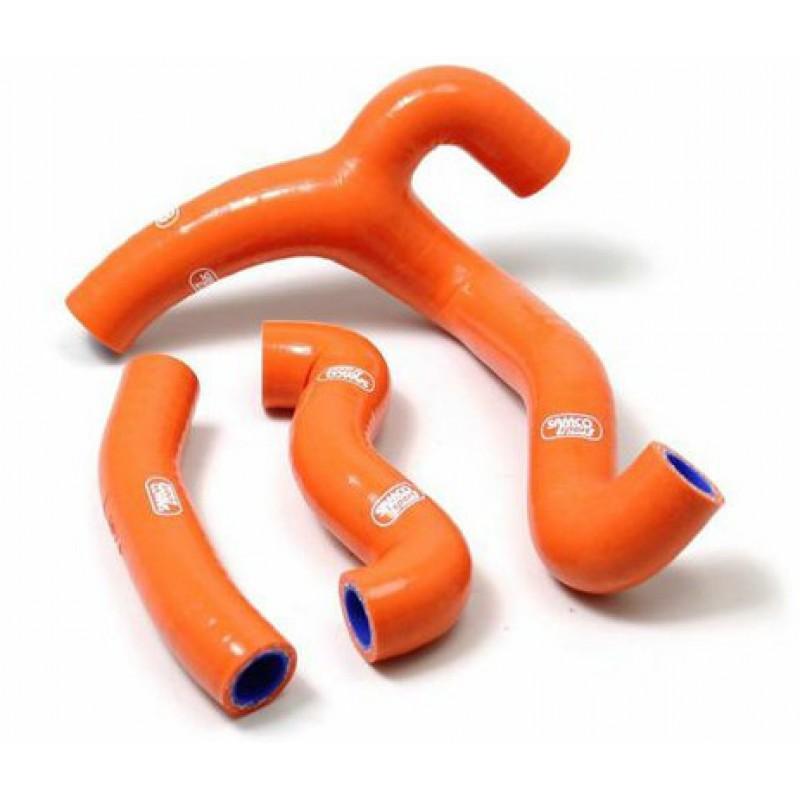 SAMCO HOSE KIT KTM 50 SX 2012-2019, 3 PIECE KIT, ORANGE, KTM-45 OR