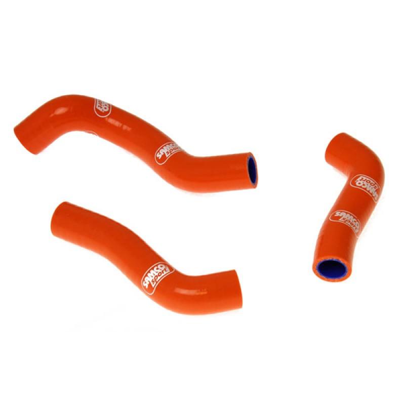 SAMCO HOSE KIT KTM 250 XC-F/SX-F 11-12, 3 PIECE KIT, ORANGE, KTM-38 OR