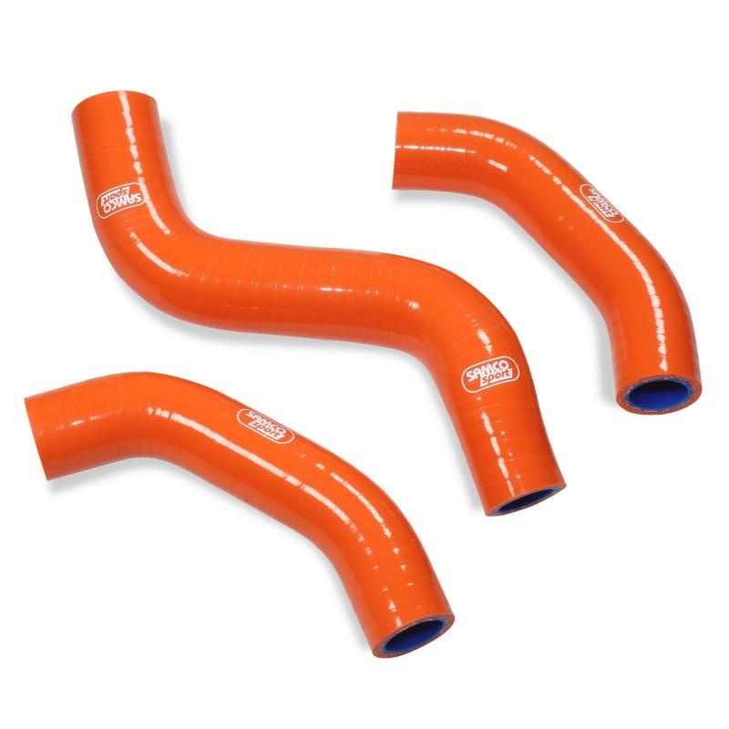SAMCO HOSE KIT KTM 450 SX-F 19-21, 3 PIECE KIT, ORANGE, KTM-108 OR