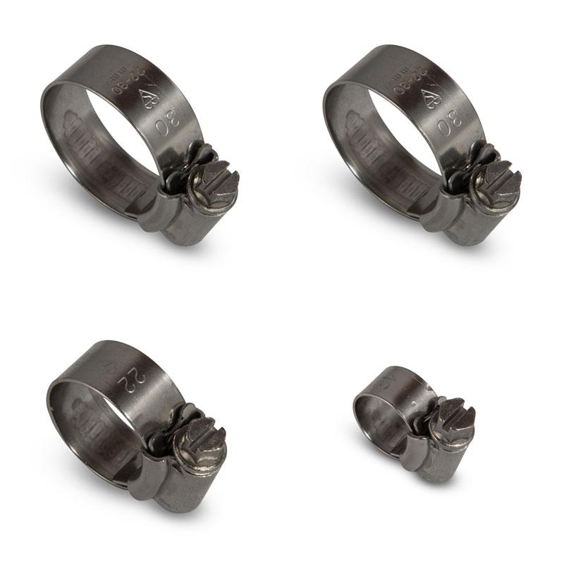 SAMCO CLAMP KIT KTM 250 SX-F 2008-2010, STAINLESS STEEL CLAMP KIT, CK KTM-16