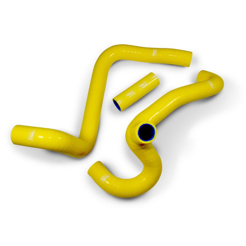 SAMCO HOSE KIT SUZUKI RMZ 450 18-20, Y' Piece Race Design, 3 PIECE KIT, YELLOW