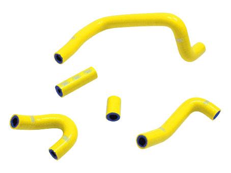 SAMCO HOSE KIT SUZUKI RMZ 450 18-20, 5 PIECE KIT, YELLOW, SUZ-63 YE