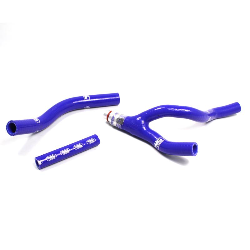 SAMCO HOSE KIT YAMAHA YZ250F 2014-2018 'Y' Piece Race Design, 4 PIECE KIT, BLUE