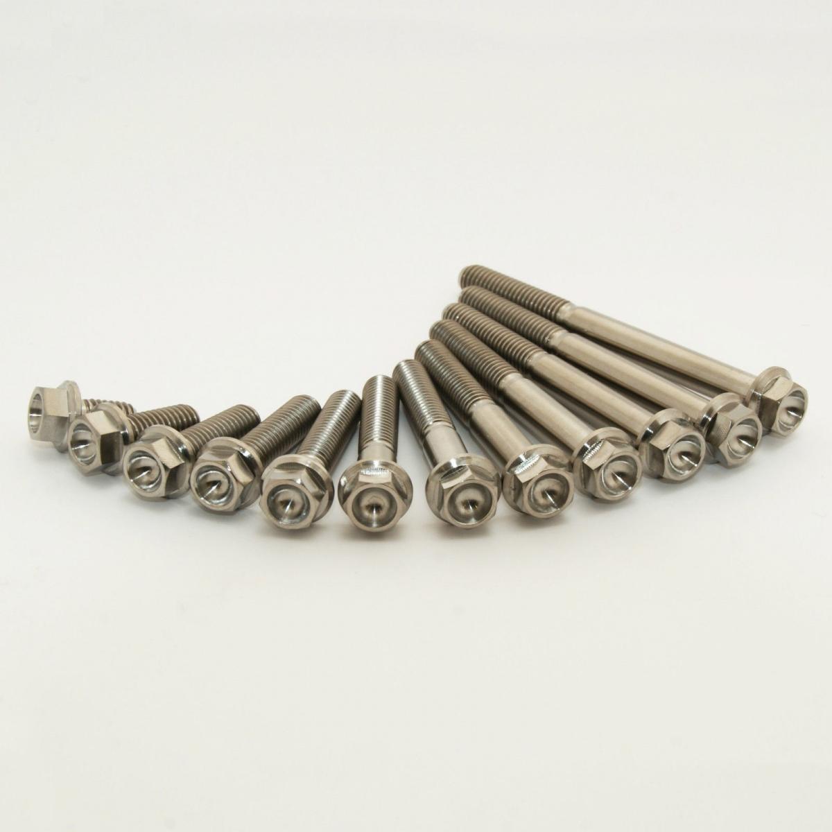 KAWASAKI KX 450 19-20 TITANIUM ENGINE BOLT KIT, SCAR STIMENGKX450