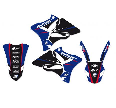 YAMAHA YZ125/250 2002-2014 DREAM 4 DECAL KIT, BLACKBIRD