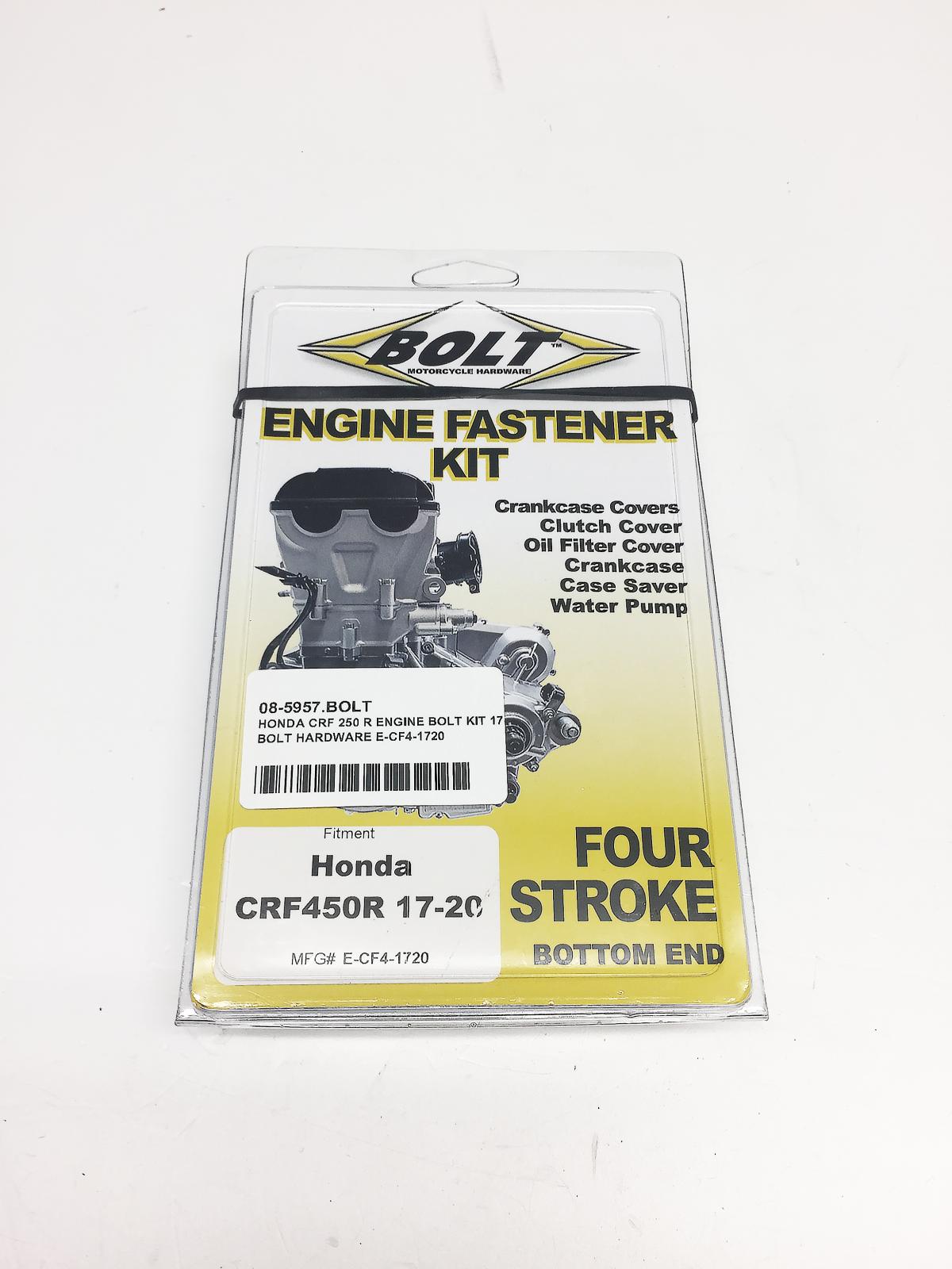 HONDA CRF 450 R 17-20 ENGINE BOLT KIT 17-20, BOLT HARDWARE E-CF4-1720