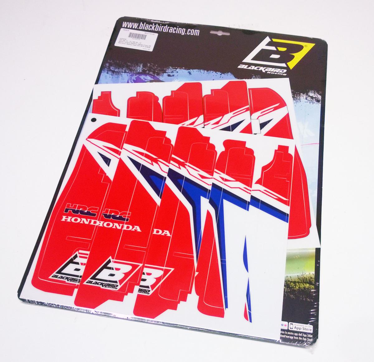 RAD LOUVER TEAM HRC DECAL HONDA CRF250R 2010-2013