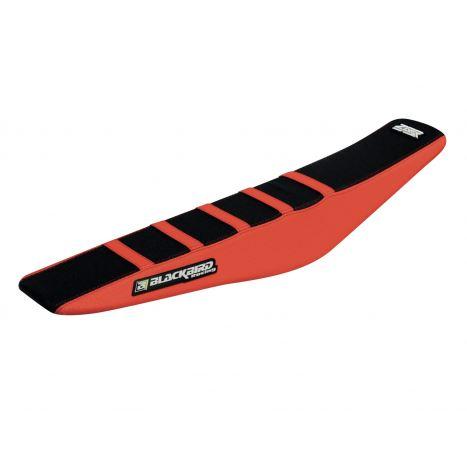 BLACKBIRD ZEBRA RED/BLACK SEAT COVER BETA RR250/300 2T 20-25, RR250-450 4T 20-25
