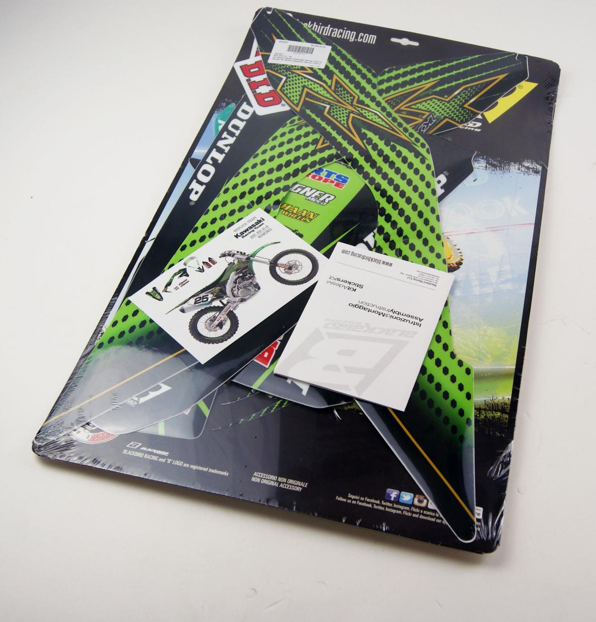 KAWASAKI KX450F 2016-2018, KAWASAKI RACING TEAM DECAL KIT