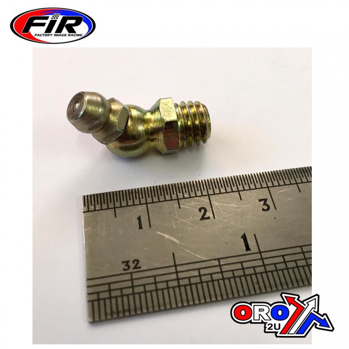 GREASE NIPPLE M8x1.25 45* BEND
