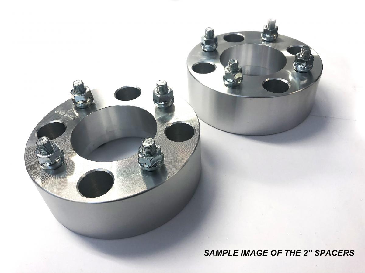BRONCO ATV WHEEL SPACER 4x156 2", M12x1.50mm